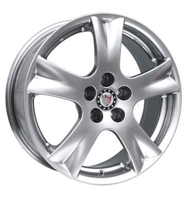 pneumatiky - 7x16 5x100 ET38 Platin P38 silber glanzsilber psy Rfky / Alu Opel SCHMIDT Hlinkov disky