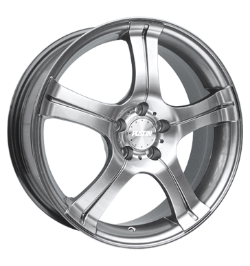 pneumatiky - 7x17 5x110 ET38 Platin P41 silber hyperpower nrad Rfky / Alu PONGRATZ Speedline pneumatiky