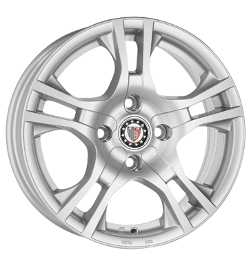 pneumatiky - 6.5x16 4x100 ET40 Platin P53 silber silber denn Rfky / Alu Offroad Zimn 17.5 