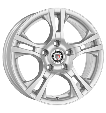 pneumatiky - 6.5x15 5x108 ET45 Platin P53 silber silber nemrznouc smes Rfky / Alu Delta 4x4 Rondell b2b pneu