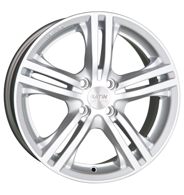 pneumatiky - 7.5x17 4x100 ET45 Platin P63 silber silber lackiert Csti Quad Rfky / Alu Kola / ocel Polo tricka pneu