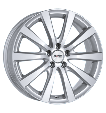 pneumatiky - 7x17 5x112 ET45 Platin P73 silber silber Vestaven navigacn systmy Rfky / Alu COM 4 KOLA Auto-Tuning + styling pneumatiky