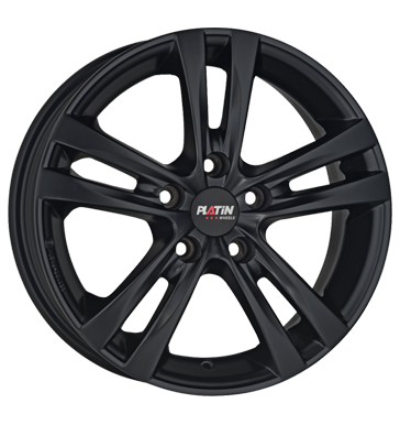 pneumatiky - 7.5x17 5x108 ET55 Platin P78 schwarz flat black KING Rfky / Alu Kamiony pln rok od 17,5 