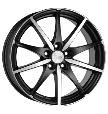 pneumatiky - 7x16 5x110 ET38 Platin P49 schwarz schwarzmatt-poliert Letn Total kola ALU Rfky / Alu pneumatika Prizpusoben & Performance Predaj pneumatk