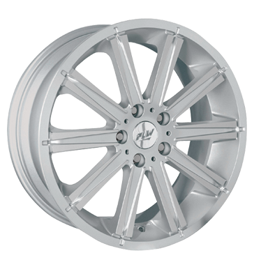 pneumatiky - 7.5x17 5x120 ET35 Proline B 400 silber silber matt MILLE Rfky / Alu nepromokav odev Keskin velkoobchod s pneumatikami