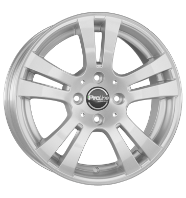 pneumatiky - 6.5x15 4x100 ET38 Proline B 700 silber silver Motorsport Rfky / Alu kola z lehkch slitin Kabely a konektory pneus