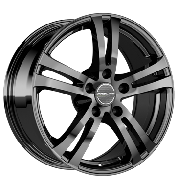 pneumatiky - 7x17 5x108 ET50 Proline BX 700 schwarz black glossy Vyloucen Rfky / Alu ventil cepice Kamiony pln rok od 17,5 