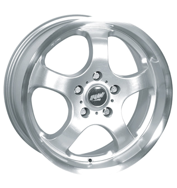 pneumatiky - 8x17 5x100 ET35 Proline F silber hochglanz poliert brzdov dly Rfky / Alu Wheelworld odevy velkoobchod s pneumatikami