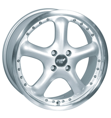 pneumatiky - 7.5x17 4x114.3 ET35 Proline I silber silber Horn poliert zvodn auto Rfky / Alu odpadn olej Polo tricka velkoobchod s pneumatikami