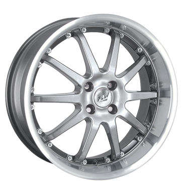 pneumatiky - 8x18 4x98 ET35 Proline PE silber titan hochglanz diskrtne Rfky / Alu AUDI letadlo Autoprodejce