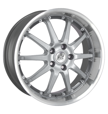 pneumatiky - 8x18 5x112 ET35 Proline PE silber titan hochglanz systm Rfky / Alu MERCEDES BENZ prejezdy velkoobchod s pneumatikami