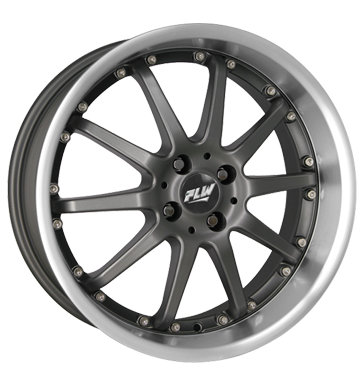 pneumatiky - 8x17 4x114.3 ET38 Proline PE grau / anthrazit Carbon brilliant poliert Elektrick Rfky / Alu GS-Wheels Oldtimer pneumatiky