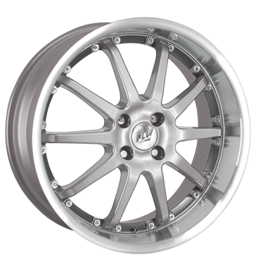 pneumatiky - 8x17 4x100 ET35 Proline PE silber hyper shadow silber poliert motec Rfky / Alu Motocyklov zvody ANZIO pneu