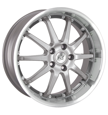 pneumatiky - 8x18 5x108 ET39 Proline PE silber hyper shadow silber poliert Bund bundy Rfky / Alu Hamann ostatn pneumatiky