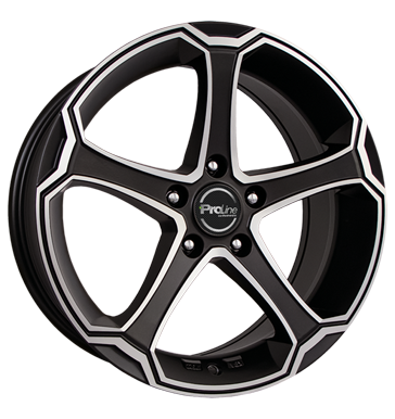 pneumatiky - 7x16 5x110 ET38 Proline PO grau / anthrazit Carbon matt motocykl Rfky / Alu nepromokav odev Zimn pln kola Steel pneu