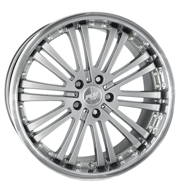 pneumatiky - 8.5x19 5x114.3 ET40 Proline PR silber titan highgloss trkolka Part Rfky / Alu sluzba kolobezka Velkoobchod