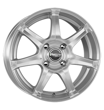 pneumatiky - 6x14 4x100 ET38 Proline PV silber silver pneumatika Rfky / Alu zpad Offroad cel rok pneus