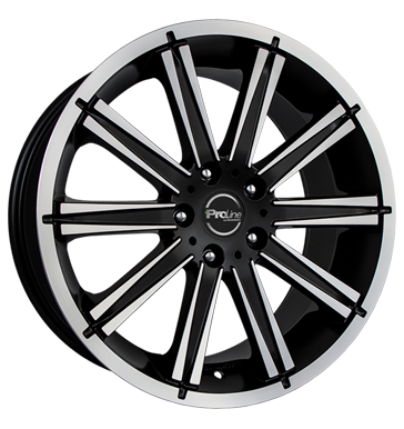 pneumatiky - 7.5x17 5x120 ET38 Proline PXC grau / anthrazit carbon matt poliert rucn nrad Rfky / Alu Tomason hasic prstroj Hlinkov disky