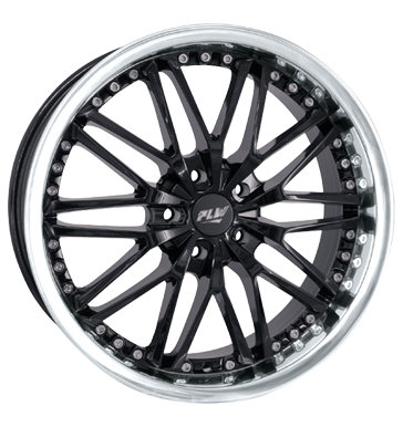 pneumatiky - 8.5x19 5x114.3 ET40 Proline PXI schwarz black brillant mit Edelstahlbett spoiler Rfky / Alu Konzole + drzk Chafers: Motocykl pneu b2b