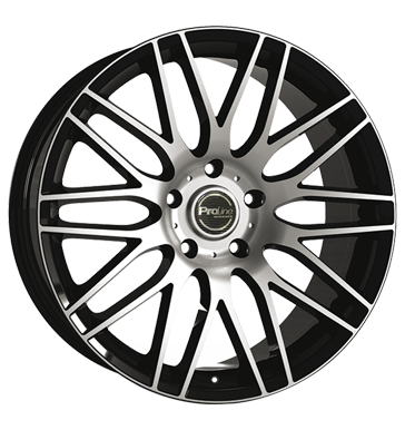 pneumatiky - 9x20 5x108 ET37 Proline PXK schwarz black polished trkolka Part Rfky / Alu Pce o automobil + drzba tazn lana Autodlna