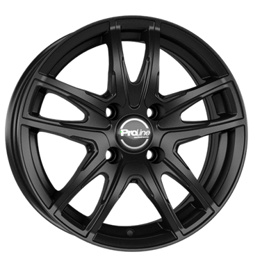 pneumatiky - 5.5x14 4x100 ET36 Proline VX 100 schwarz black matt ABSENCE Rfky / Alu SCHMIDT tdenn pneus