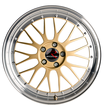 pneumatiky - 8.5x19 5x112 ET35 R-Style RS3 gold gold Horn poliert letadlo Rfky / Alu pneumatick nrad Odpruzen + tlumen pneu b2b