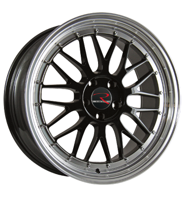 pneumatiky - 8.5x18 5x112 ET30 R-Style RS3 schwarz schwarz Horn poliert Shaper Rfky / Alu skrabka na led RC design pneus