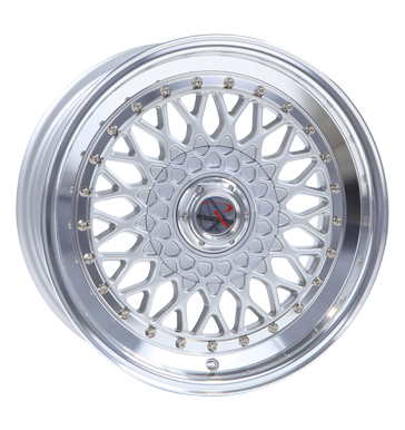 pneumatiky - 7.5x17 5x100 ET35 R-Style RS1 silber silber Horn poliert TEAM DYNAMICS Rfky / Alu Rucn merc prstroje + test Vyloucen pneumatiky