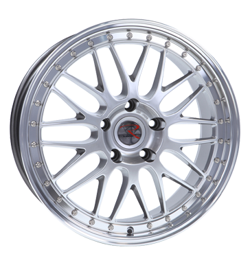 pneumatiky - 8.5x19 5x120 ET18 R-Style RS2 silber silber Horn poliert Toora Rfky / Alu automobilov sady Parka trziste