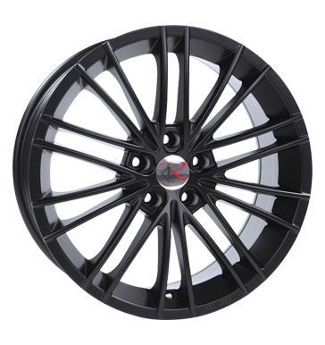 pneumatiky - 5.5x14 4x100 ET36 R-Style SR11 schwarz schwarz matt Flip zvaz Rfky / Alu kmh-Wheels Antera b2b pneu