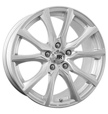 pneumatiky - 7.5x17 5x120 ET35 Racer Wheels Advance silber silver prce Rfky / Alu Axxion Globln komise trziste