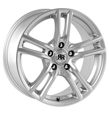 pneumatiky - 7x16 4x114.3 ET35 Racer Wheels Cup silber silver motor Rfky / Alu Auto Hi-Fi + navigace Smoor pneu