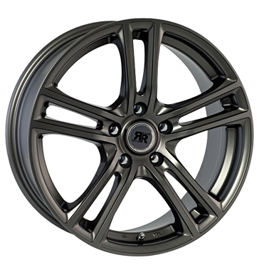 pneumatiky - 7x17 5x114.3 ET35 Racer Wheels Cup grau / anthrazit full gun Diablo Rfky / Alu magma Ostatn (dvoukolk, vozk, mal -, ..) Hlinkov disky