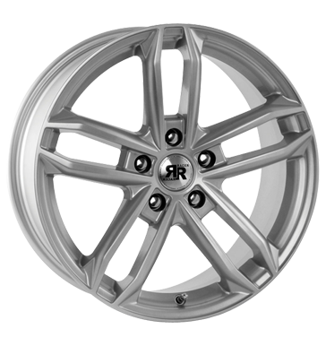 pneumatiky - 6.5x15 4x108 ET25 Racer Wheels Dark silber silver motor Rfky / Alu Utesnen u. Lepidla Kabely a konektory pneus