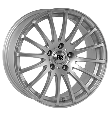 pneumatiky - 7.5x17 5x110 ET40 Racer Wheels Helix silber silver Hamann Rfky / Alu replika Tricka trziste