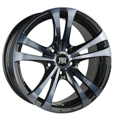 pneumatiky - 7x16 5x112 ET30 Racer Wheels Lyra Light schwarz black machined face black lip Kombinzy / kombinace Rfky / Alu ETA BETA magma Predaj pneumatk