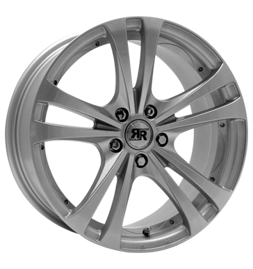 pneumatiky - 8x18 4x108 ET25 Racer Wheels Lyra Light silber silver Prslusenstv a literatura Rfky / Alu Ecanto Flip zvaz pneus