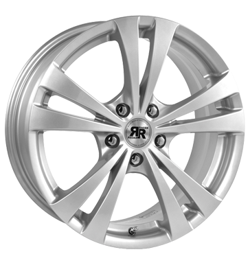 pneumatiky - 7x16 5x114.3 ET40 Racer Wheels Lyra silber silver rfky Rfky / Alu Sportovn vfuky ALCOA pneumatiky