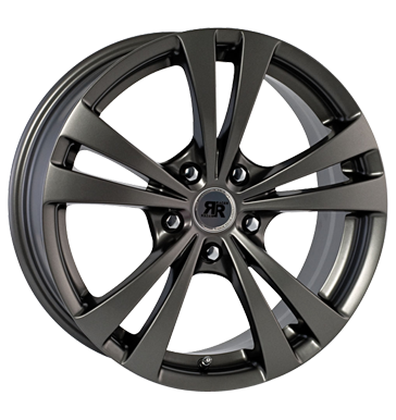 pneumatiky - 7x16 4x108 ET25 Racer Wheels Lyra grau / anthrazit full gun opravu pneumatik Rfky / Alu Wiechers SPORT Proline Kola Prodejce pneumatk