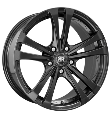 pneumatiky - 7.5x17 5x114.3 ET40 Racer Wheels Lyra Light schwarz satin black ADVANTI Rfky / Alu kolobezka MPT pneus