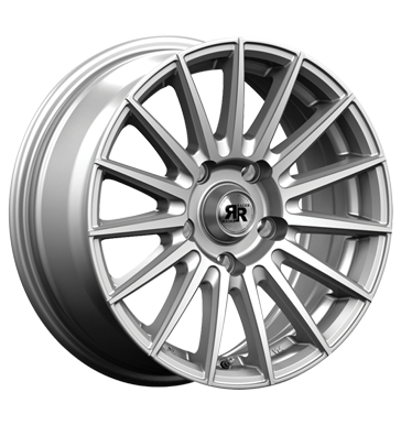 pneumatiky - 7x16 4x100 ET35 Racer Wheels Monza silber silver opravu pneumatik Rfky / Alu Kerscher VOLKSWAGEN trhovisko