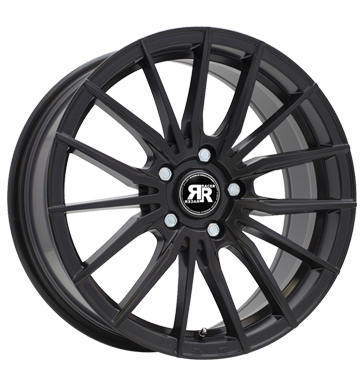 pneumatiky - 7.5x17 5x108 ET35 Racer Wheels Schack schwarz satin black Axxion Rfky / Alu diskrtne Hartge trhovisko