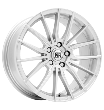 pneumatiky - 6.5x15 5x108 ET38 Racer Wheels Schack silber silver zimn Rfky / Alu Zvedac pomucky + dolaru Hartge pneu