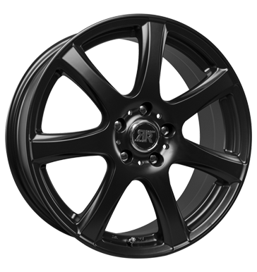 pneumatiky - 6.5x16 4x100 ET35 Racer Wheels Seven schwarz satin black Lehk nkladn auto lto od 17,5 