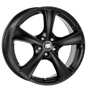 pneumatiky - 6.5x15 4x108 ET15 Racer Wheels Tallia schwarz satin black Maxx Kola Rfky / Alu chlapec Brock disky