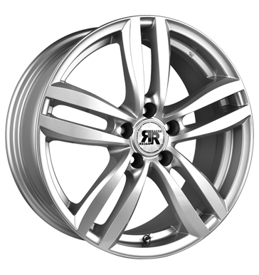 pneumatiky - 6x15 4x100 ET43 Racer Wheels Target silber silver MILLE Rfky / Alu Chlazen - Air Ronal disky
