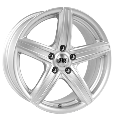 pneumatiky - 7.5x17 4x108 ET25 Racer Wheels Ice silber silver replika Rfky / Alu provozn zarzen INDIVIDUAL trziste
