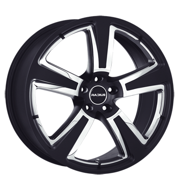 pneumatiky - 8x18 5x120 ET35 Radius R15 schwarz sport GMP Italia Rfky / Alu viditelnost COM 4 KOLA Autoprodejce