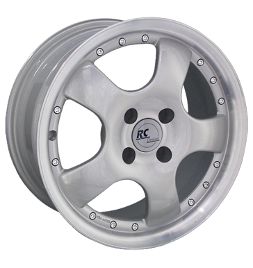pneumatiky - 7.5x16 4x98 ET35 RCDesign RC02 silber silber Horn poliert DOTZ Rfky / Alu realizovat Chrome Parts pneus