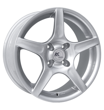 pneumatiky - 7.5x17 4x98 ET25 RCDesign RC05 silber chromsilber Ecanto Rfky / Alu dly na nkladn auta Offroad All Terrain Prodejce pneumatk